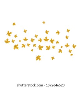 autumn background vector template ilustration