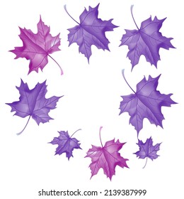 Fondo otoñal con hojas de cuña. Diseño de vectores tarjeta de bienvenida decorativa o fondo de diseño de invitación. Ilustración dibujada por mano
