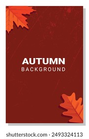 Autumn backgrounds with leaves for sale of goods, promotional posters, posters, invitations, as well as flyers.Vector illustration.