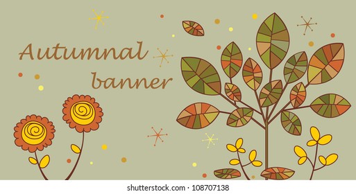 Autumn banner