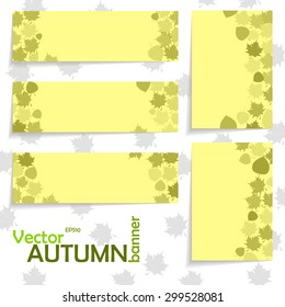 autumn banner
