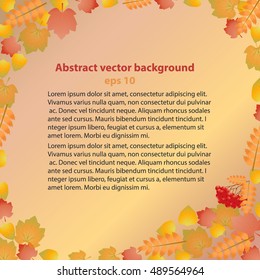 autumn banner