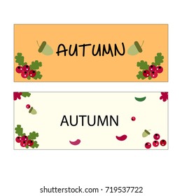 autumn banner