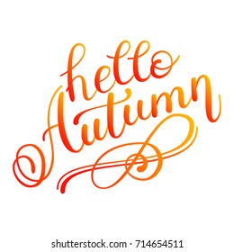 Autumn banner background with paper fall leaves. Autumn sale flyer. Vector illustration EPS10