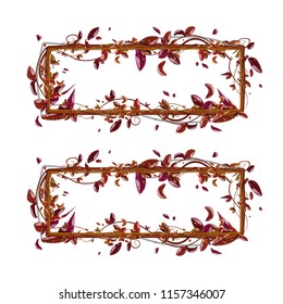 Autumn banner design