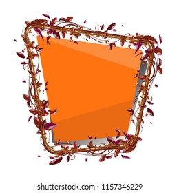 Autumn banner design