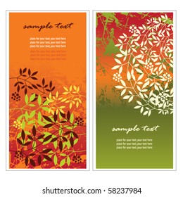 autumn banners