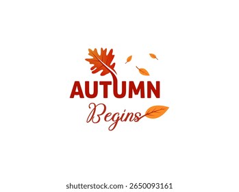 Autumn Begins Seasonal Leaves, Fall Colors, Natures Embrace