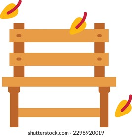 Icono vectorial de la sección de otoño. Se puede usar para imprimir, móviles y aplicaciones web.