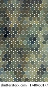 Autumn blurry background with circle grid. Vector Abstract Background. Circles Background. Vector illustration