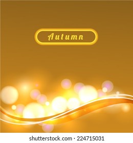 Autumn Bokeh Abstract background