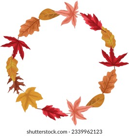 autumn bouquet with autumn leaves, dry maple leaves
