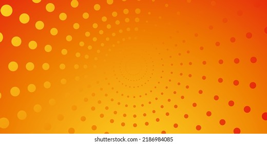 Autumn bright abstract orange background with lines