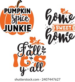 Autumn Bundle, Fall Bundle, Thanksgiving bundle, Fall design, Autumn design, Fall bundle Designs ,Autumn Quotes, Silhouette