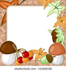Autumn card