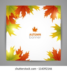 Autumn card
