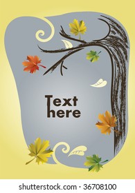 autumn card