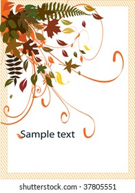 autumn card
