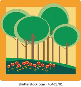 Autumn card