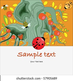 Autumn card