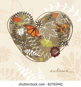 autumn card