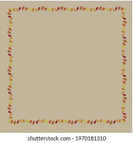autumn card background vector illustration
