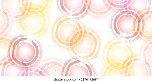 Autumn circle background texture