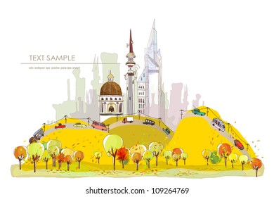 autumn in the city