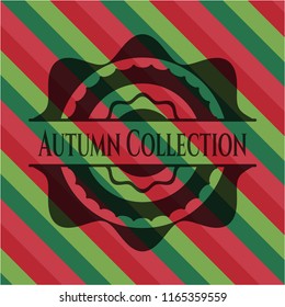 Autumn Collection christmas badge.