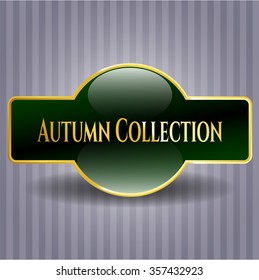 Autumn Collection golden badge