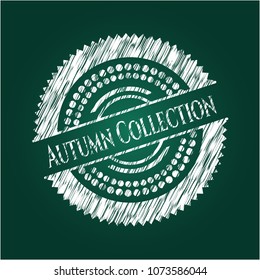  Autumn Collection on chalkboard