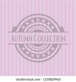 Autumn Collection pink emblem