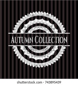 Autumn Collection silver shiny emblem