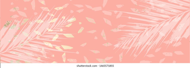 Autumn collection trendy chic gold blush background for social media, advertising 