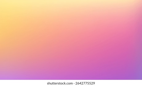 Autumn color gradation with blurred soft color gradients. Vector gradient background illustration