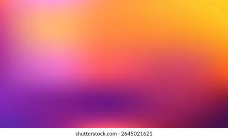 Autumn color gradation with blurred soft color gradients. Vector gradient background illustration