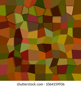 Autumn colored abstract 3d polygonal background from rectangles