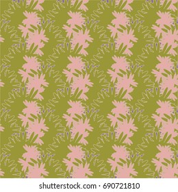 Autumn colored   pattern with leaves for texture or background.