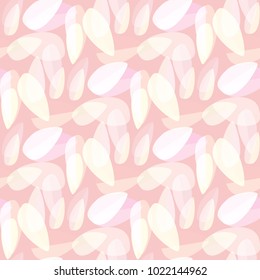 Autumn colored seamless pattern with leaves for texture or background.