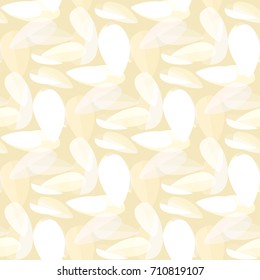 Autumn colored seamless pattern with leaves for texture or background.