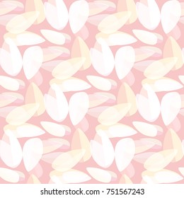 Autumn colored seamless pattern with leaves for texture or background.