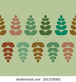 autumn colorful pattern with leaves 