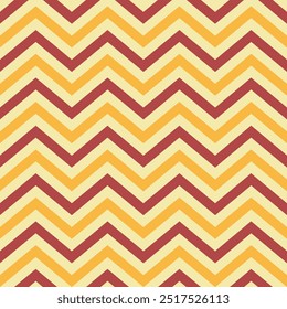 autumn colors zigzag seamless pattern, thanksgiving or halloween vector background