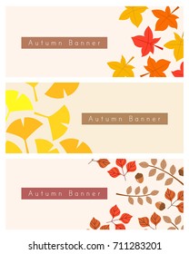 Autumn Concept Banner Design
