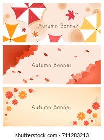 Autumn Concept Banner Design