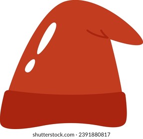 Autumn Cone Hat Vector Illustration