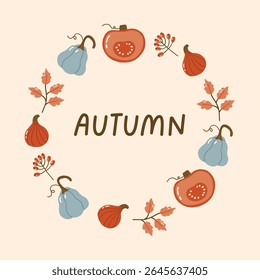 Autumn design, autumn cozy elements, design for posters, banner, greeting cards, stickers, sale