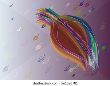 autumn design icon