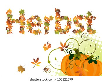 Autumn design - vector