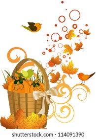 Autumn design - vector